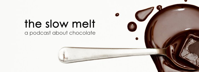 The Slow Melt chocolate podcast logo